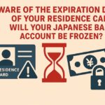 Beware of the expiration date of your residence card! Will your Japanese bank account be frozen?